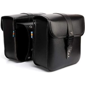 Resim Ximistore9 Evrensel Motosiklet Yan Çantası - Su Geçirmez, Dayanıklı Ve Geniş Depolama 