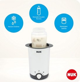 Resim Nuk Thermo 3'ü 1 Arada Biberon Isıtıcı Hassas Isıtma Çözme ve Sıcak Tutma Fonksiyonu Biberon Isıtıcı Ve Sterilizatör 