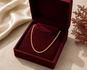 Resim Rome Oro 390mm Halat Altın Zincir 55 cm 14 Ayar 