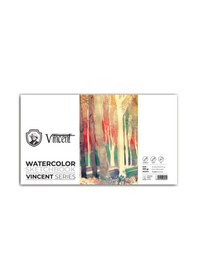 Resim Vıncent Watercolor Sketchbook 300gr 15cmx35cm 10 Sayfa Suluboya Defteri 