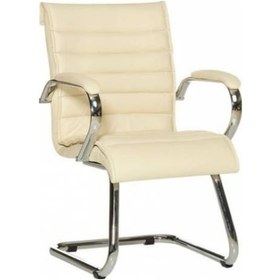 Resim Capelle Misafir Koltuğu Ofis Koltuğu Büro Koltuğu Bekleme Misafir Koltuğu Siyah 