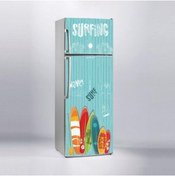 Resim Jasmin2020 Etiketi Surf Buzdolabı Sticker Kaplama 