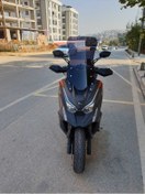 Resim Motocam Kymco Dtx 250 Siperlik Ön Cam 2024 Model 67cm Siyah Renkli 4mm Elcik Model 
