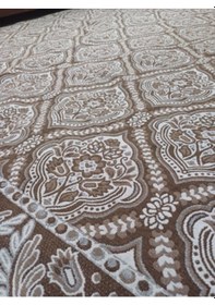 Resim Savan Dokuma Halı Örtüsü 6m² 200 300cm Kale Kahve6 Kahverengi 