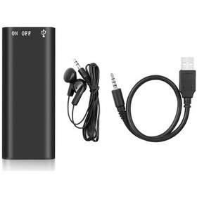 Resim Createtech 3'ü 1 Arada Mp3 Çalar Profesyonel Dijital Ses Kaydedici 192kbps Wav Mini 