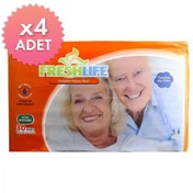 Resim Freshlife Belbantlı Hasta Bezi Islaklık Göstergeli XL Extra Large 30 Adet 4 paket 