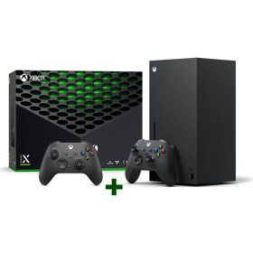 Resim Microsoft Xbox Series x Oyun Konsolu Siyah 1 Tb + 2. Kol (Ithalatçı Garantili) 