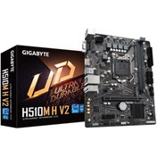 Resim GIGABYTE H510M-H-V2 DDR4 3200MHZ 1XVGA 1XHDMI 1XM.2 USB 3.2 MATX 1200P (10 VE 11. NESİL İŞLEMCİ UYUMLU) 