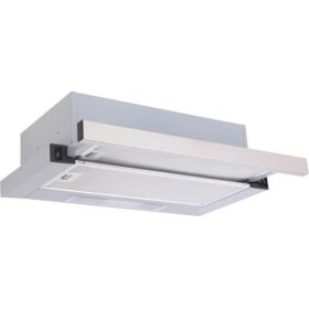 Resim Tecna 8962 Duvar Tipi Aspiratör 460 m3/saat Emiş Gücüyle Beyaz Renk LED Aydınlatma 