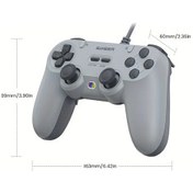 Resim Oldfriend Gamesir Tegenaria Lite Beyaz Oyun Kumandası Pc Steam Android İos Switch 1000hz Hall Effect 