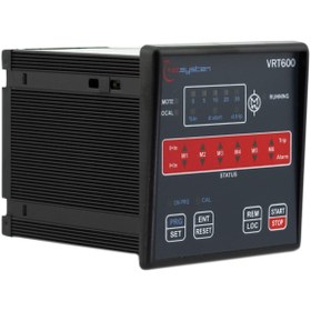 Resim GÜMRÜK BEY VRT600 Zorunlu Havalandırma Sistemleri Sıcaklık Kontrol Ünitesi | 6 Fan Çıkışlı | LED & FAULT Röleli 