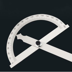 Resim Badem10 Dw Açılı Iletki Gönye Açı Ölçer 300-500 Mm Ölçüm Cetveli 