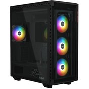 Resim Battlecruiser II BATTLECRUISERIIST-BKCWW ARGB Black Temperli Cam USB 3.2 E-ATX Full Tower Siyah Gaming Kasa XPG