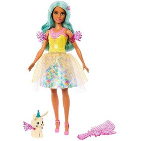 Resim Barbie A Touch Of Magic Karakter Bebekler HLC34-HLC36 