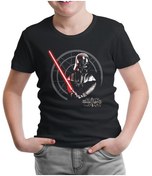 Resim Star Wars - Light Siyah Çocuk Tshirt 