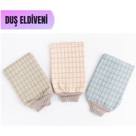 Resim Duş Eldiveni Ölü Deri Arındırıcı Lif Eldiven 