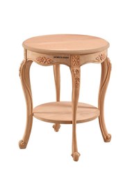 Resim Mobilya Baba Hemşin Papatya Fiskos Cilasız Ham Ahşap 