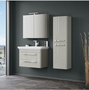 Resim Orka Rose 80 Cm Mdf Kaşmir Banyo Dolabı Takımı Ve Boy Dolabı Çok Renkli 