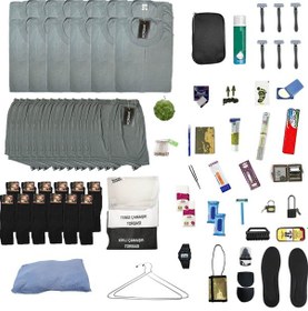 Resim Full Havacı 12'li Bedelli Asker Kolisi - Havacı Askeri Malzemeler - Bot Vatkası Boya Yeşil 