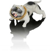 Resim Genel Markalar Beyaz Pıtbull Torpido Maskotu Oto Pitbull Köpek 