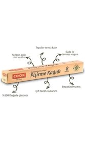 Resim Esmo Home Cook Doğal Pişirme Kağıdı, 37 cm x 8 M 