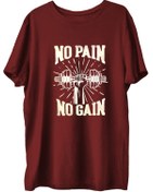 Resim TOP GLORY Npng Baskılı Penye Boks Sporcu T-shirt 