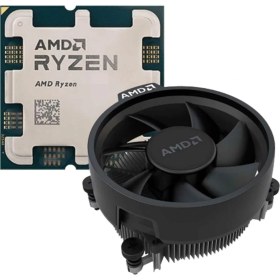 Resim Starseven Amd Ryzen 5 7500F 6 Core, 3,7-5.00GHZ, 38MB Cache, 65W, Am5 Soket, Mpk, (Dahili Grafik Yok, Fan Va 