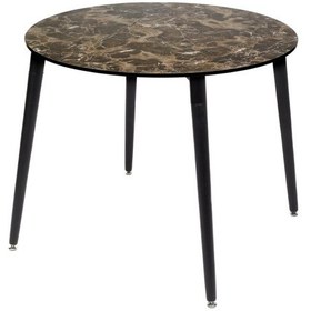 Resim Vitale Lamax Yuvarlak Masa Siyah Ms.prj-9-karacabey-sa 