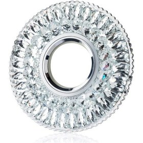 Resim Cata Ct-6583 Kristal Led Çerçeveli Günışığı Cam Spot Kasası 