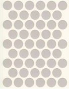 Resim Yapişkanli Vida Tapasi Parlak Beyaz 