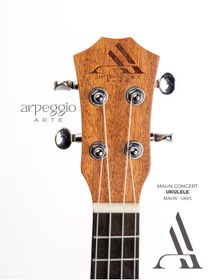 Resim arpeggio ARTE -UK05 Maun Concert Ukulele - Yunus Desenli Premium 23 inch Ukulele (Kılıf Hediyeli) 