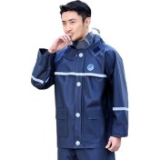 Resim Douler Açık Hava Yağmur ve Rüzgar Geçirmez Motosiklet Pvc Yağmurluk (Yurt Dışından) 