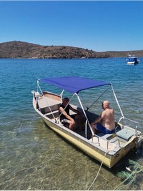 Resim Katlanabilir Tekne ve Bot Tentesi ( Lacivert En : 130 cm ) 