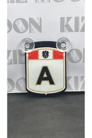 Resim Kızıl Gök Her Araca Uyumlu A Austrıa Pleksi Kemik Arma Cam Süsü 