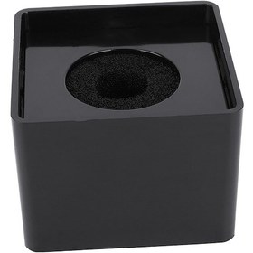 Resim Moveevo Siyah Abs Mikrofon Blok Stasyonu - 41mm Açılışlı, Taşınabilir, Toplantılar Ve Ktv İçin Uygun Diğer 
