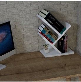 Resim Emkawood Emkawood Sense Masa Üstü Kitaplık 