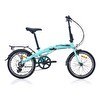 Resim Bianchi F013-D 20 Jant 330H AL-6061 7 Vites MD Darkgrey Celeste Katlanabilir Bisiklet 