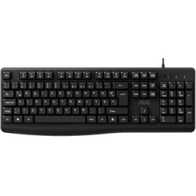 Resim Aoc KB120B-62 F Tuş Dizilimli USB Kablolu Klavye 