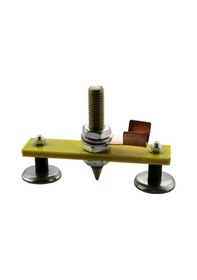 Resim Profesyonel Çift Başlı Manyetik Topraklama Seti - 300a Saf Bakır Tel Kuyruğu İle Sac Metal Onarım Ve Güçlü Kaynak Makinesi 