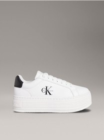 Resim Calvin Klein Beyaz - Siyah Kadın Sneaker YW0YW01878 