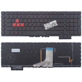 Resim Afila Hp Omen 17-AN108NT 4MS64EA 17-AN109NT 5QU81EA Klavye TR / ışıklı 