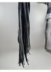 Resim Paşateks Asetat Uçlu Kordon-125 Cm Simli-gümüş 