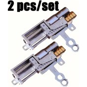 Resim Wangxi Ca 100615a1 2 Adet 5mm Hassas Planet Step Motor Metal Sürgülü Robotik Otomasyon 