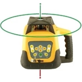 Resim Fukuda FRE203 Yeşil Rotasyon Lazer Nivo-Lazerli Terazi (Tripod ve Mira Hariç) 