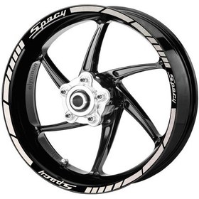 Resim Deeb Honda Spacy Jant Şeridi Beyaz Beyaz Model X N11.56537 