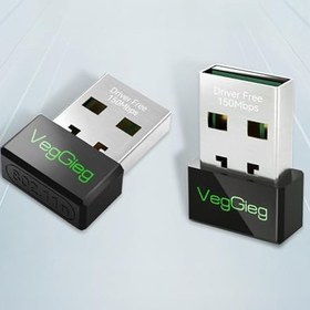 Resim 150Mbps 2.4Ghz Kablosuz Wi-Fi Alıcı Verici Nano USB Adaptör 