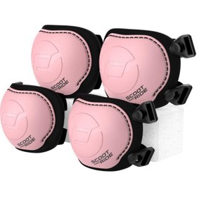 Resim Scoot and Ride XXS-S Dizlik ve Dirseklik Scooter Koruyucu Set Pembe 230925-00016 