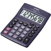 Resim Casio MW-8V-BK 8 Hane Siyah Masa Üstü Hesap Makinesi 
