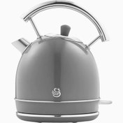 Resim Swann Retro Elektrikli Su Isıtıcısı, 1,8 Litre, 2200 W, Otomatik Kapanma ve Strix Controller 