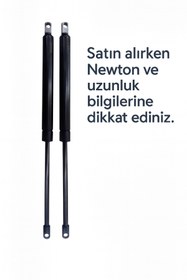 Resim yuenze Lüks Baza Amortisörü Baza Pistonu 1200N 2 Adet 1. Sınıf Kalite 